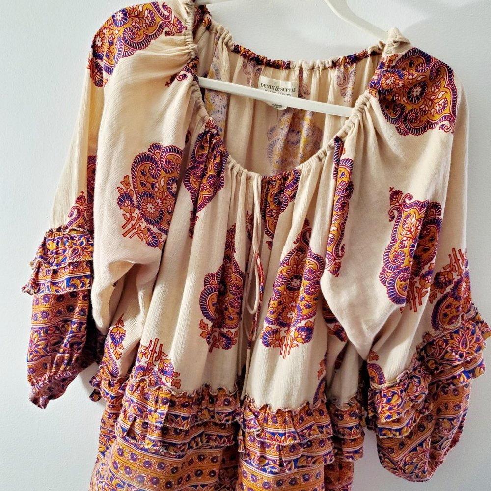 Denim & Supply Ralph Lauren Boho Peasant Blouse